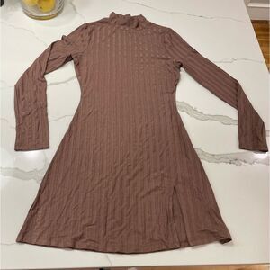 Love tree brown ribbed Dress sz S